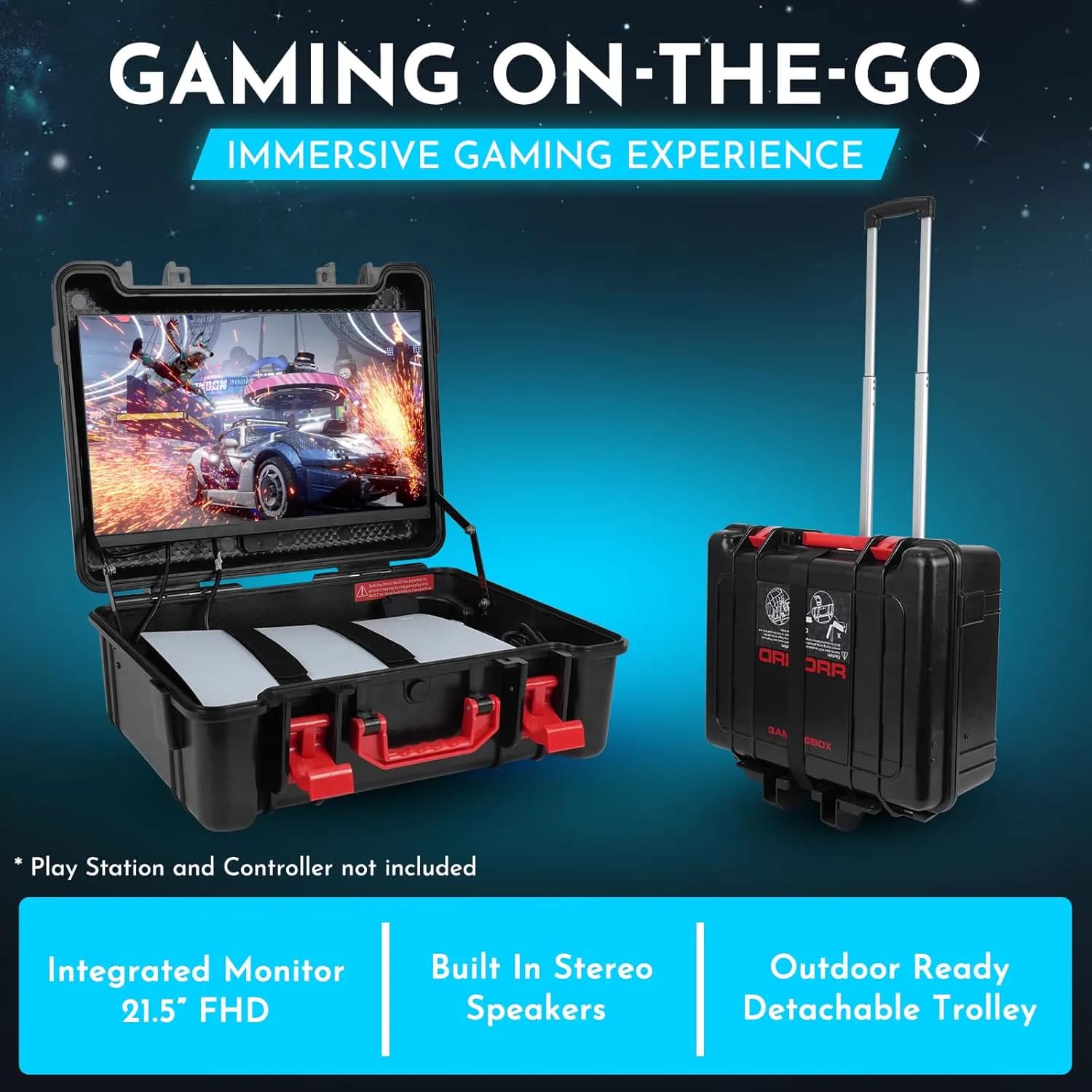 ARMORR GAMERSBOX Portable Gaming Monitor 3
