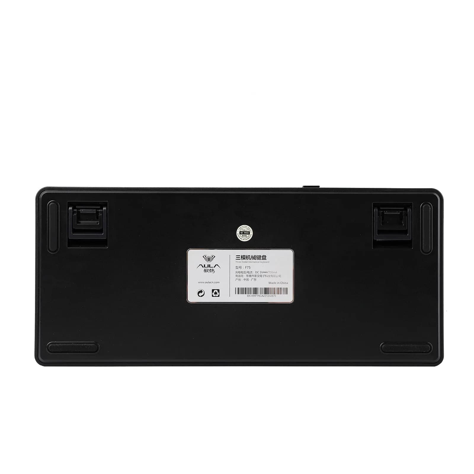 AULA F75 75% Gasket Black & Yellow Wireless	 3