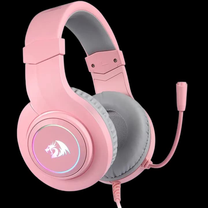 Redragon Headset H371 HYLAS USB (pink) 1