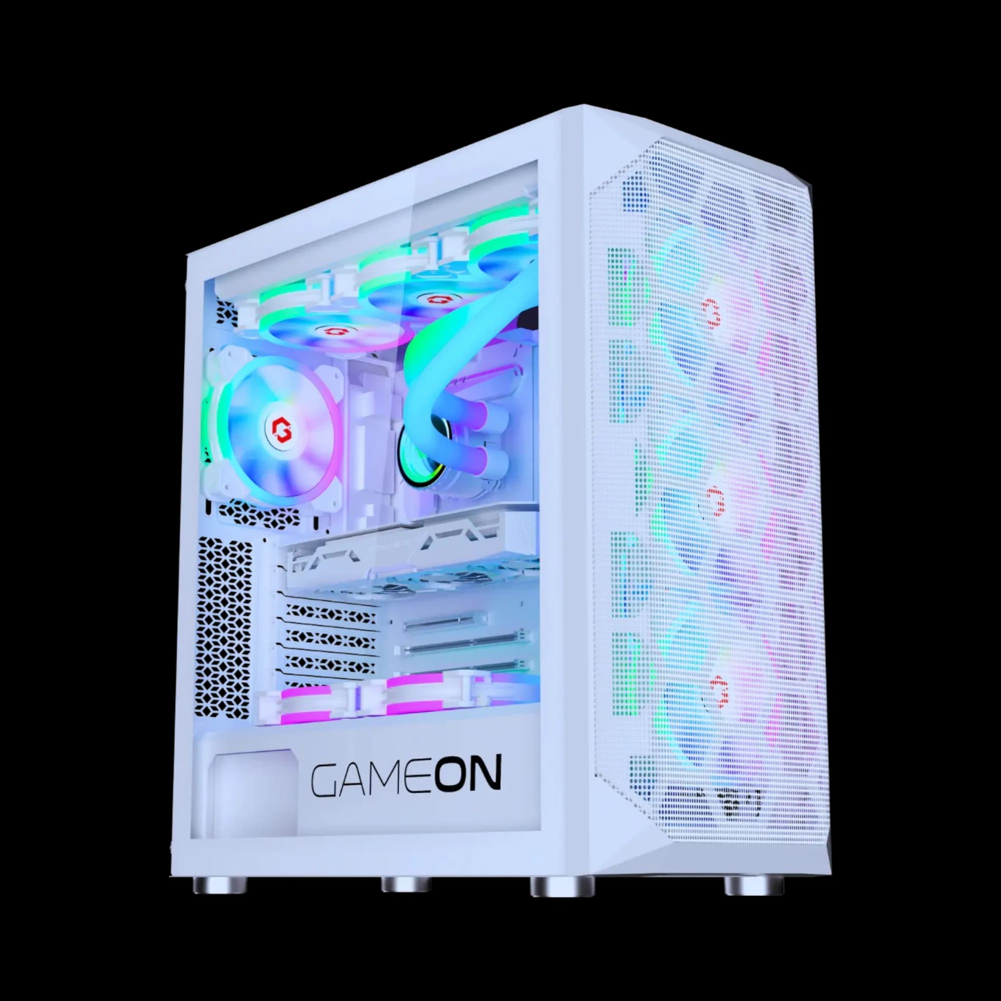 GAMEON Emperor Arctic I Mid Tower (White) 1
