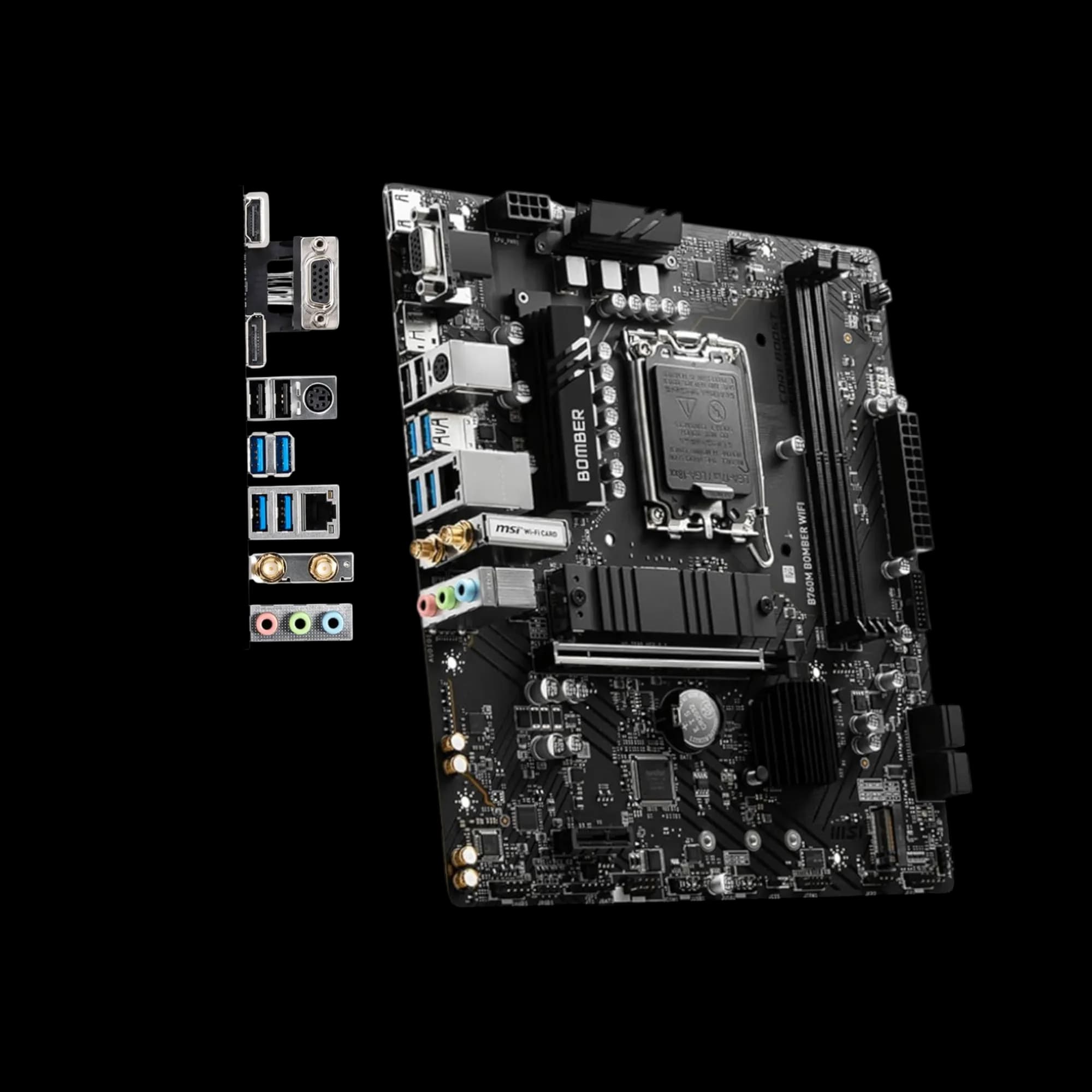 MSI B760M Bomber WiFi Motherboard 2