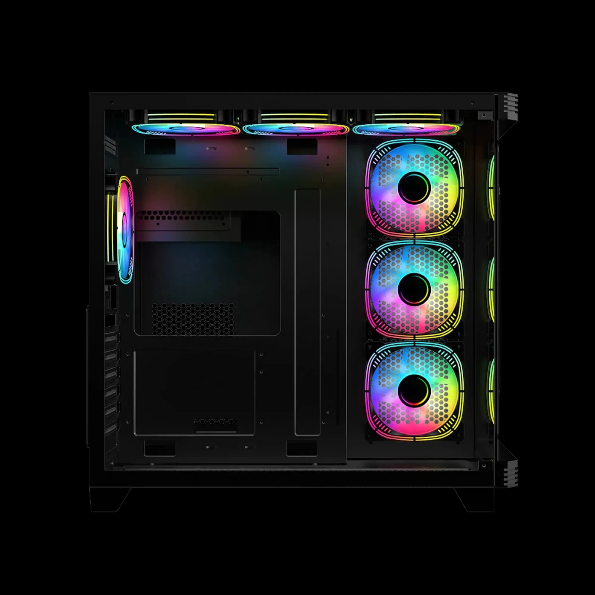 GAMEON Pulse Midnight ARGB Mid Tower (Black) 2