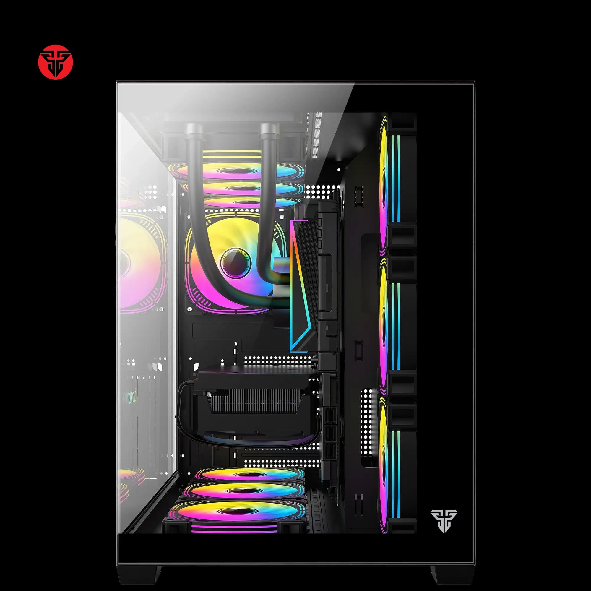 Fantech CG85 Lumina Mid Tower Black 2