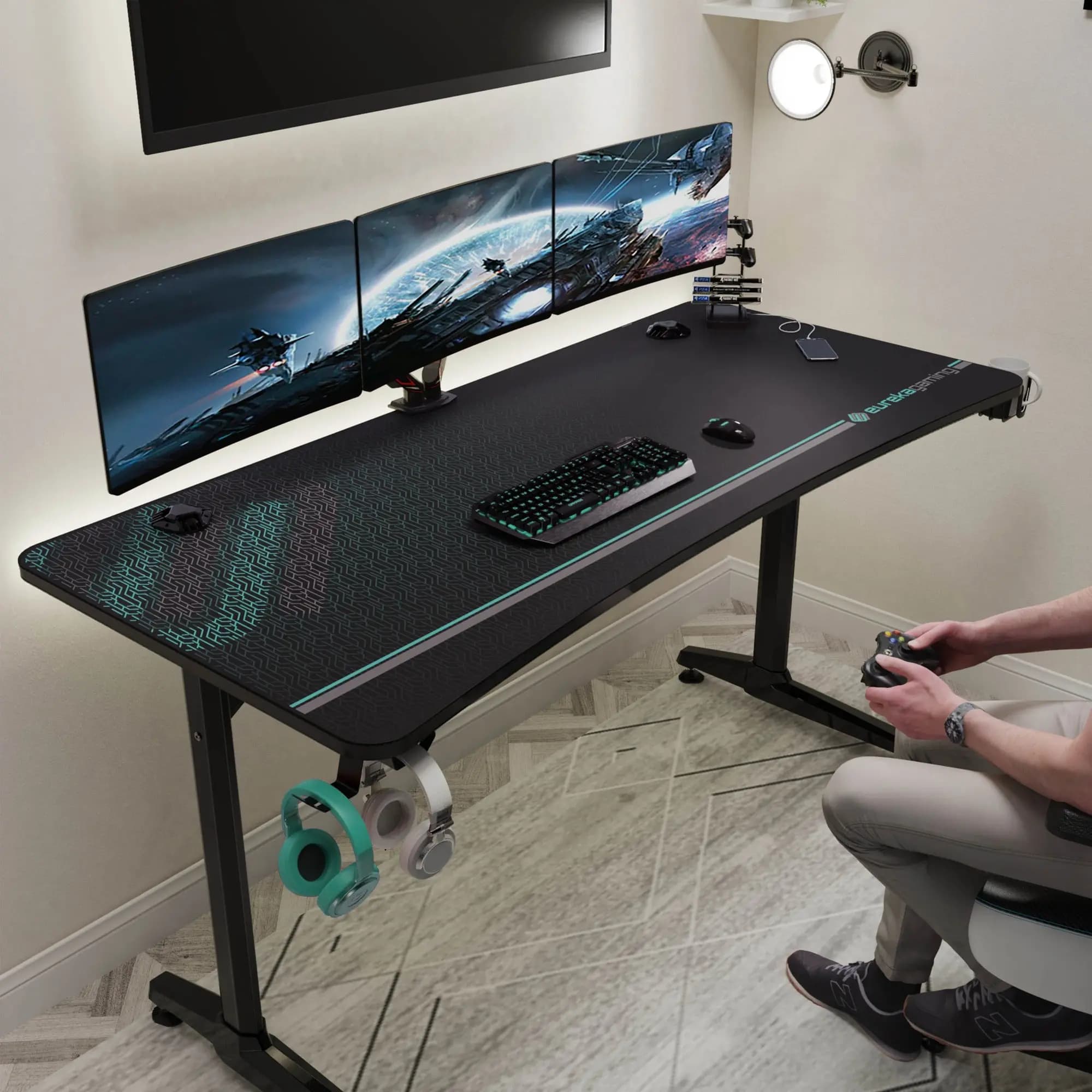 Eureka Ergonomic I60 Polygon Leg (ERK-GIP-P60B) 2