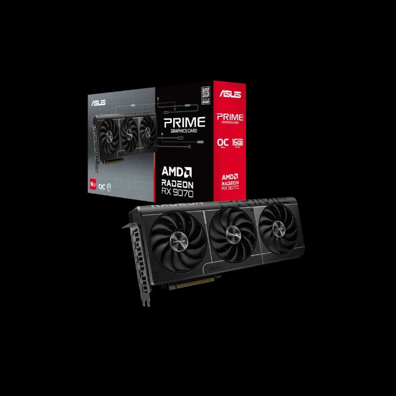 ASUS Prime Radeon RX 9070 OC Edition 16GB GDDR6 1