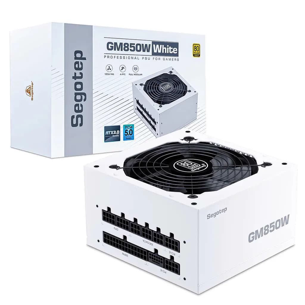 SEGOTEP GM850W White Gold Pcie5 Full Mod  1