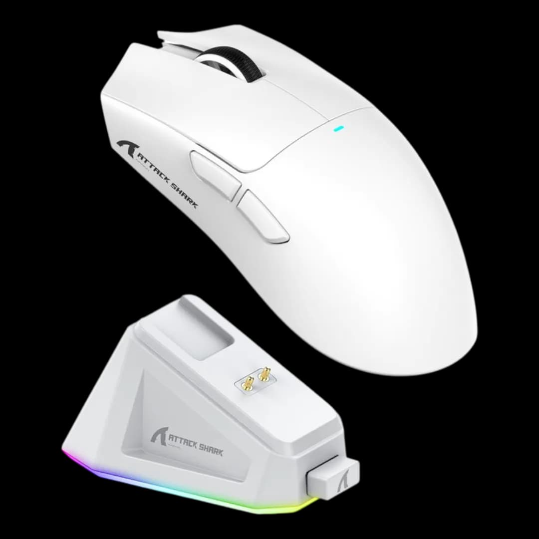 ATTACK SHARK X11 Wireless White 1