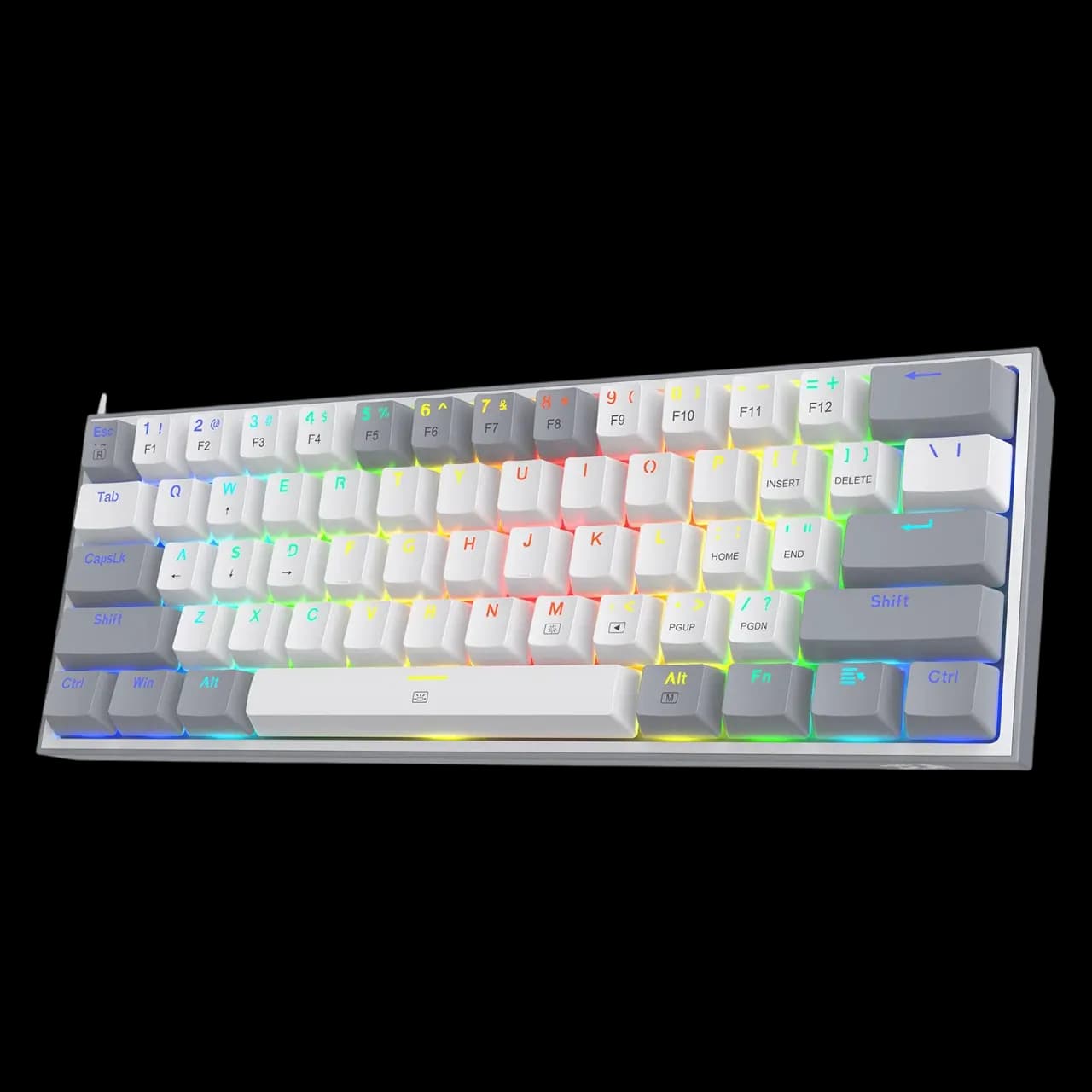 Redragon Fizz K617 (White-Grey) 1