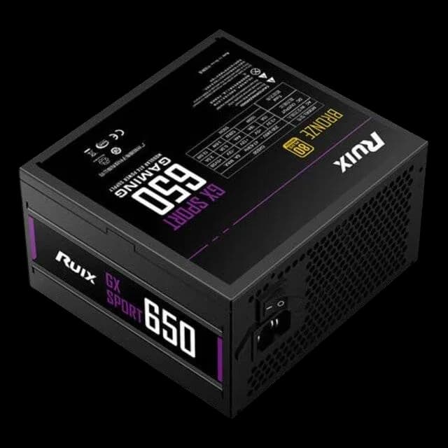 Ruix GX 650W 80 Plus Bronze PSU Black 2