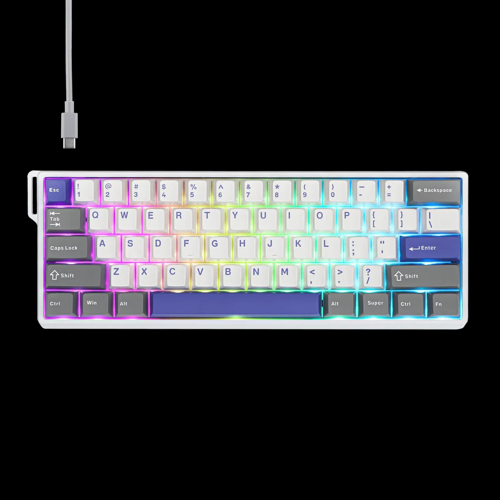 AULA WIN60 HE MAX Series White&Blue 2