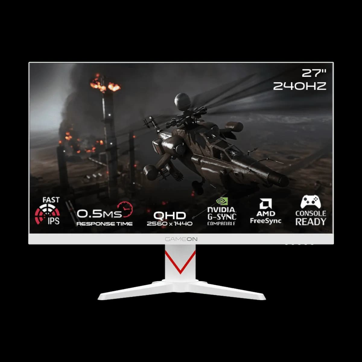 GameOn GOAD27QHD240IPS 0.5Ms Dominator Series  1