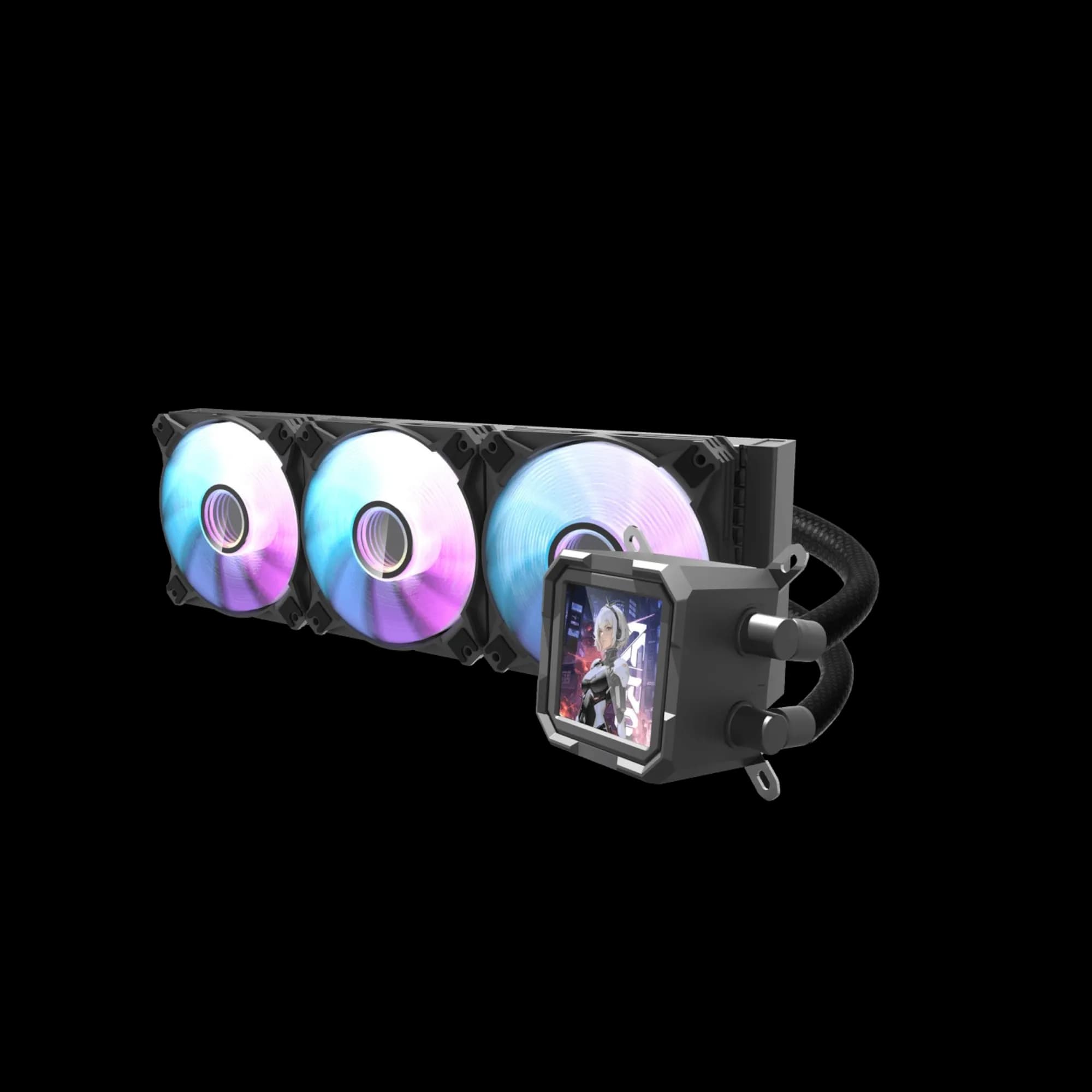 DarkFlash DV360S LCD Display Black 1