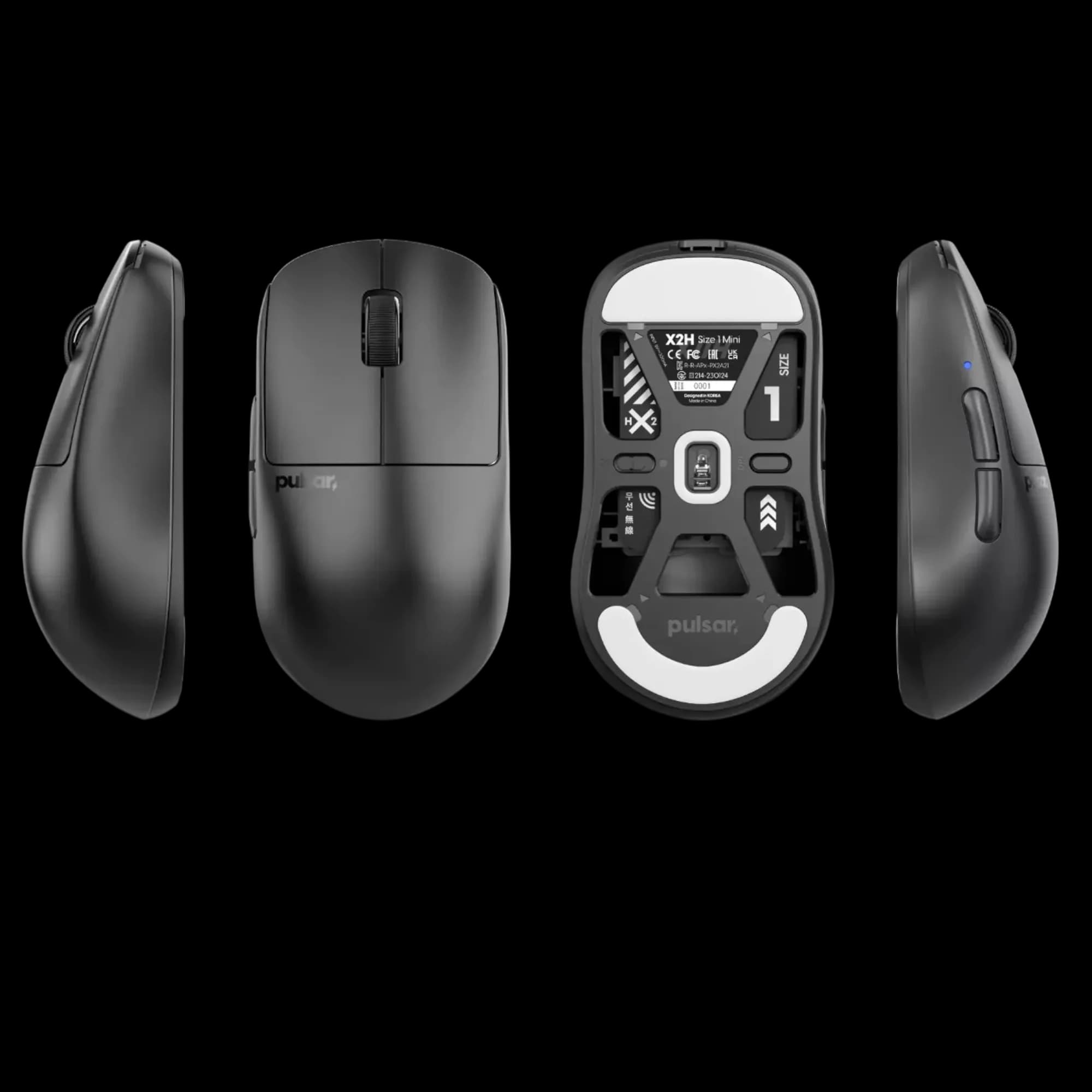 Pulsar X2H Mini Size 1 (Black) 3