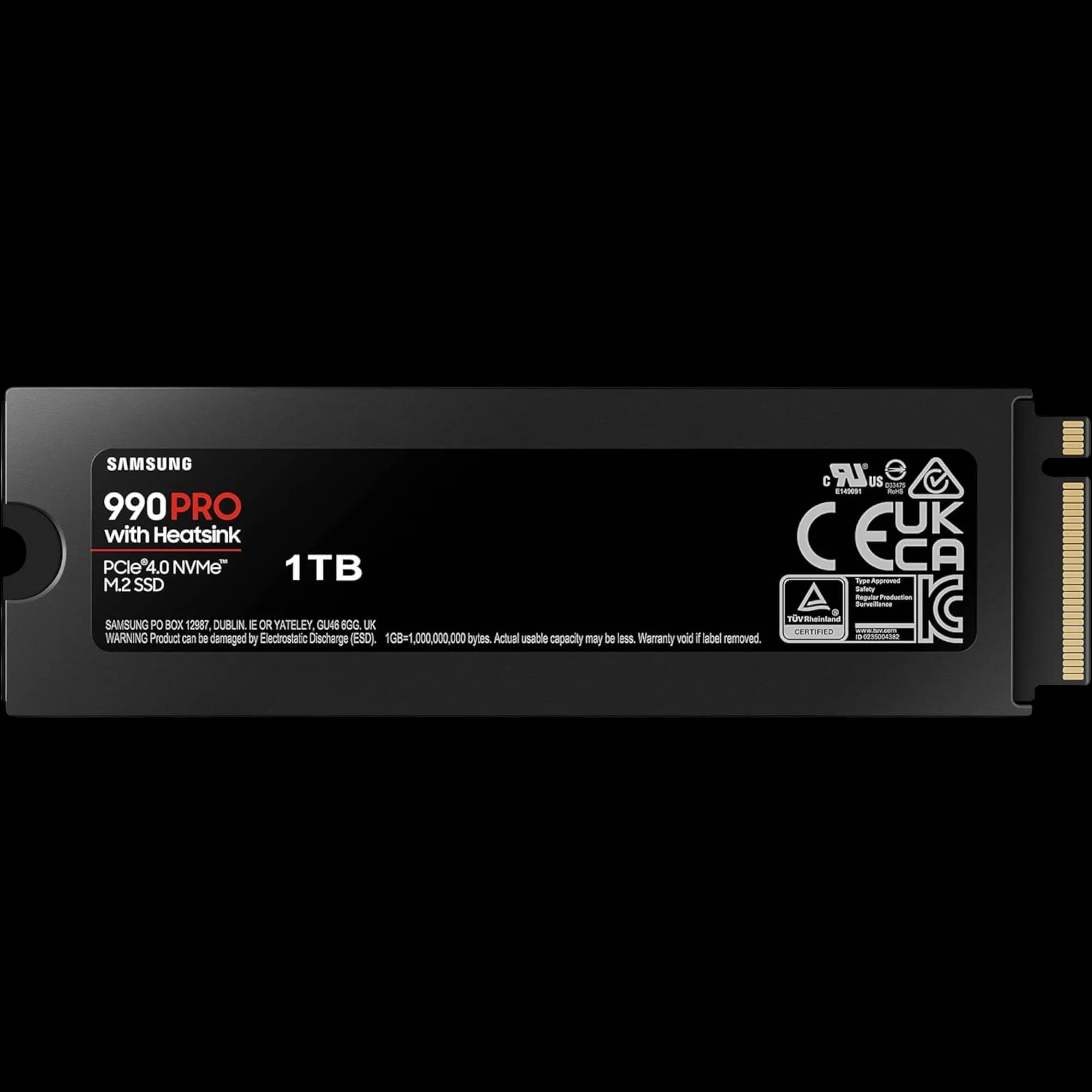 Samsung 990 PRO 2TB NVMe M.2 SSD with Heatsink 3