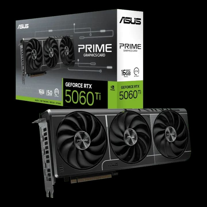 ASUS RTX 5060 Ti Prime 16GB GDDR7 3-Fan OC Edition 1