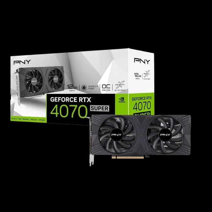 PNY GeForce RTX 4070 SUPER OC 12GB 1