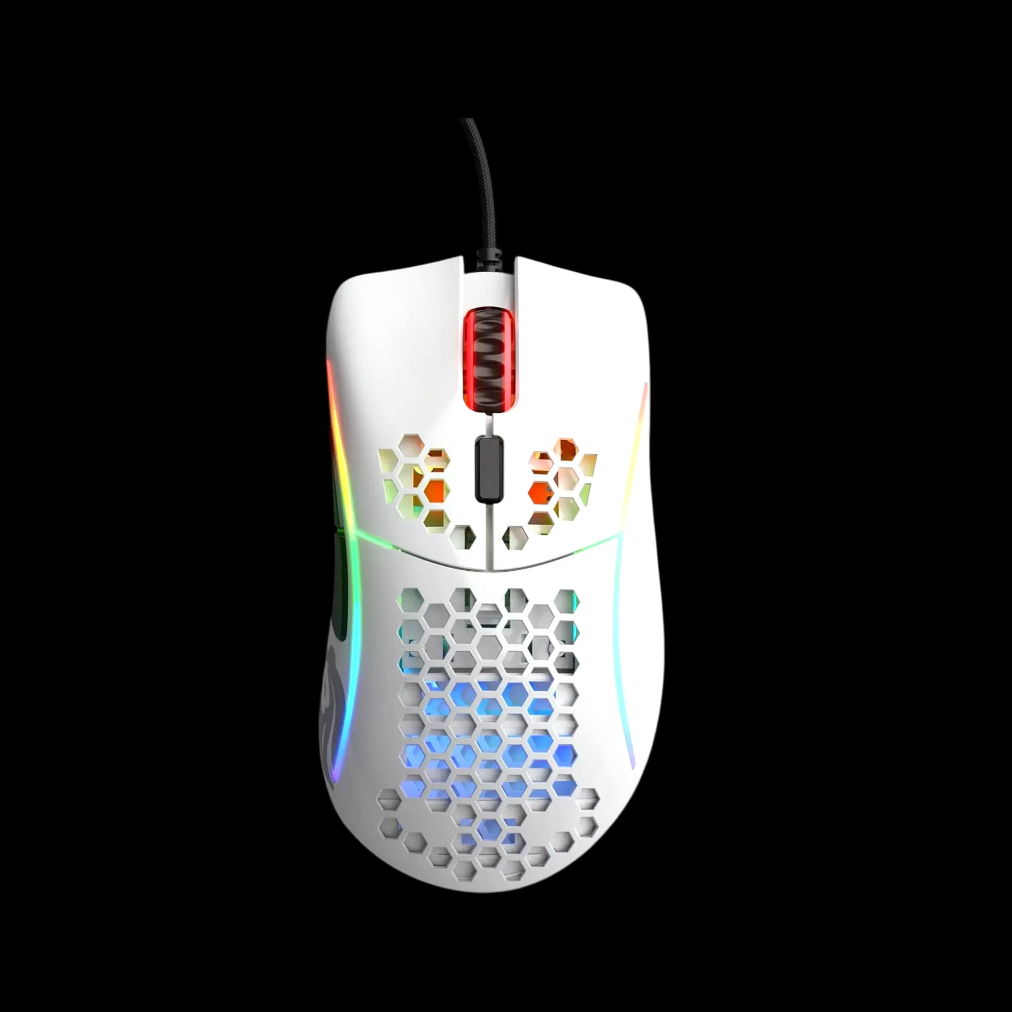 Glorious Model D Minus Wired (White Glossy) 1