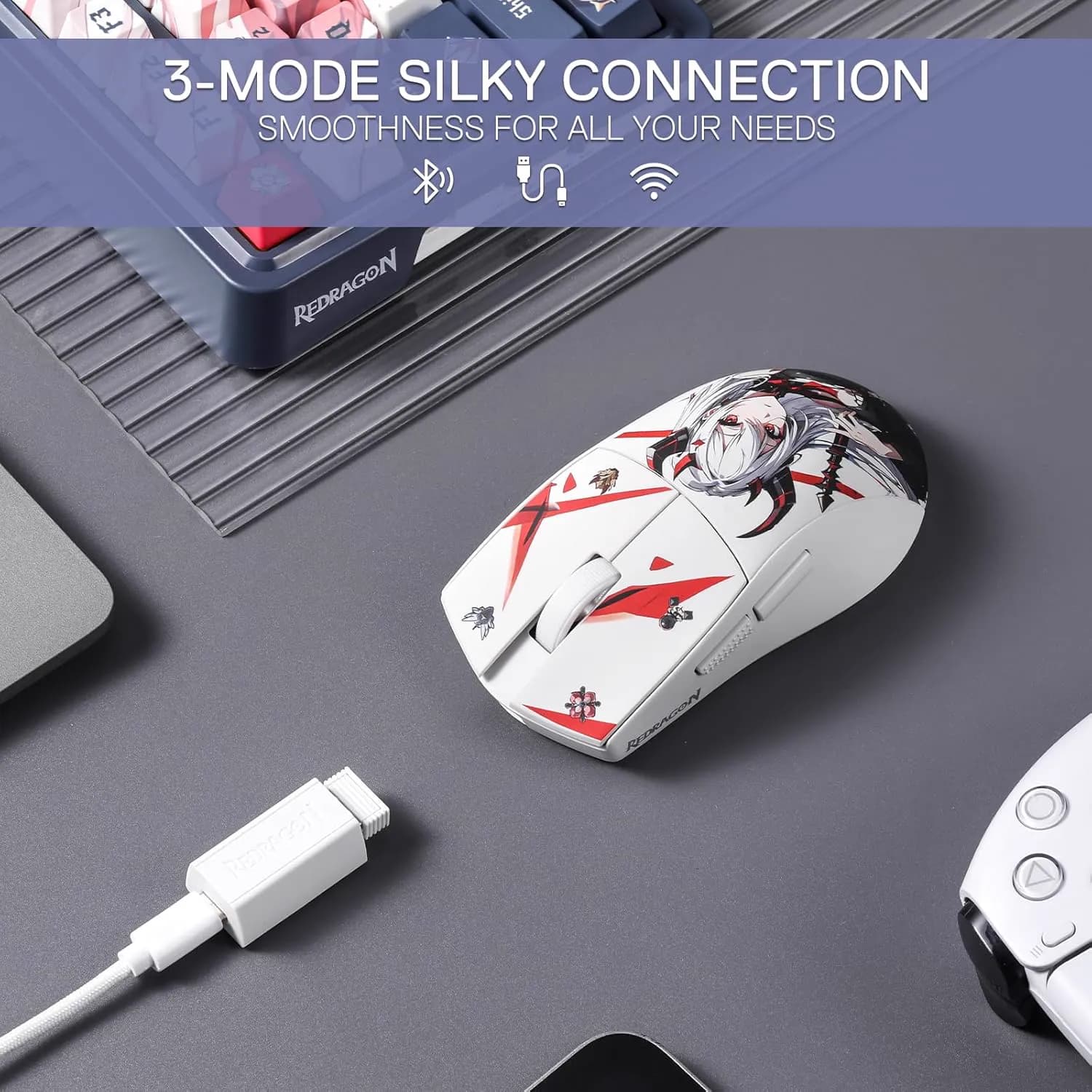 Redragon M916AK PRO Wireless 1k 4
