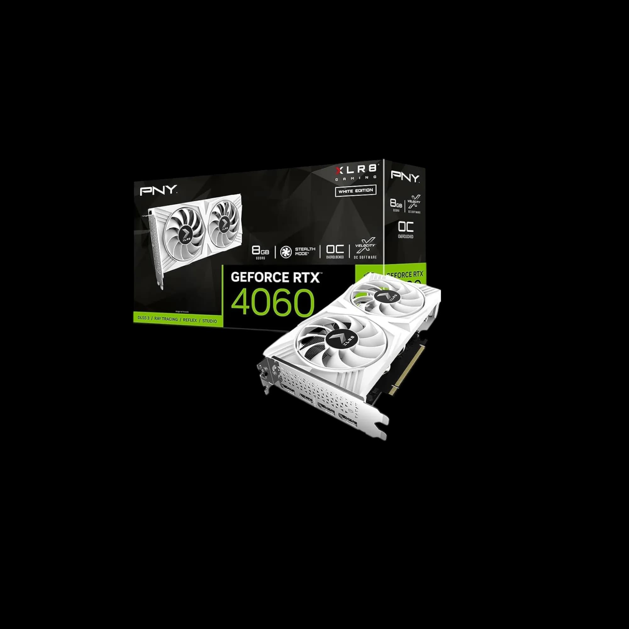 PNY RTX 4060 8GB OC XLR8 VERTO White Edition 1