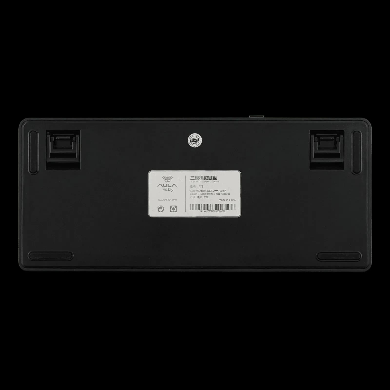 AULA F75 Pro Black Side-Printed Wireless	 4