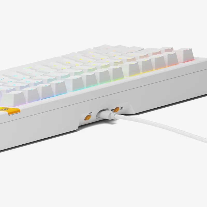 Glorious GMMK 3 HE Prebuilt 75% Wired White 3