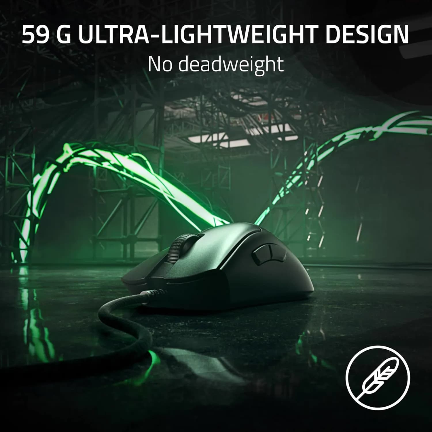 Razer DeathAdder V3 Ultra-lightweight Wired Black 5