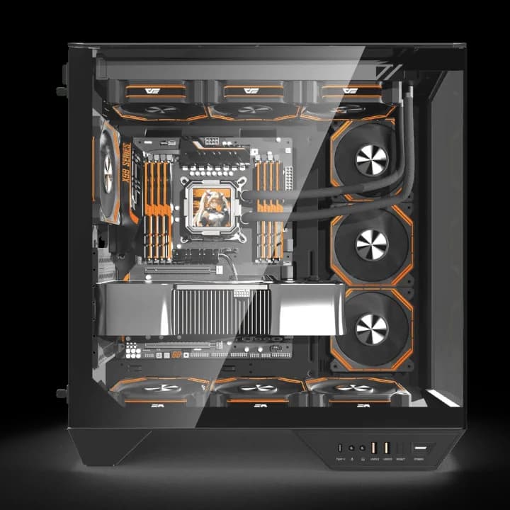 DarkFlash DY470 ATX Black 2