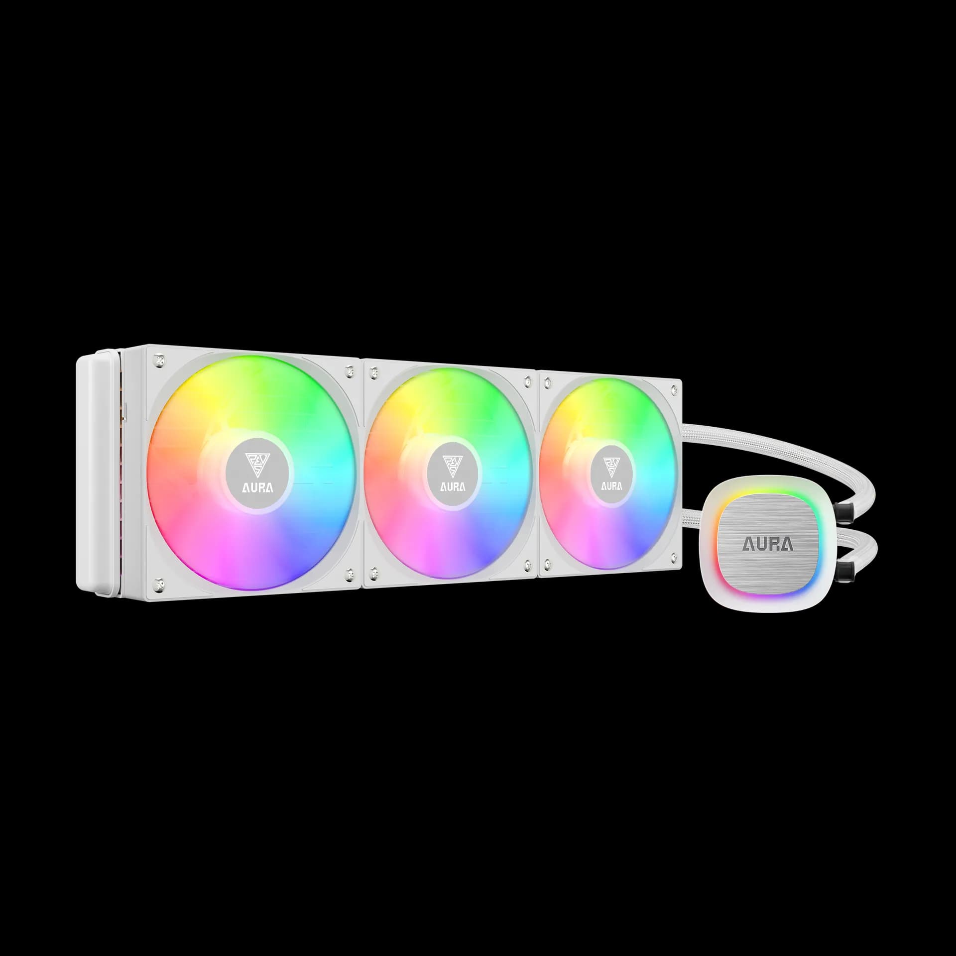 GAMDIAS AURA GL360 V2 A-RGB WHITE 1