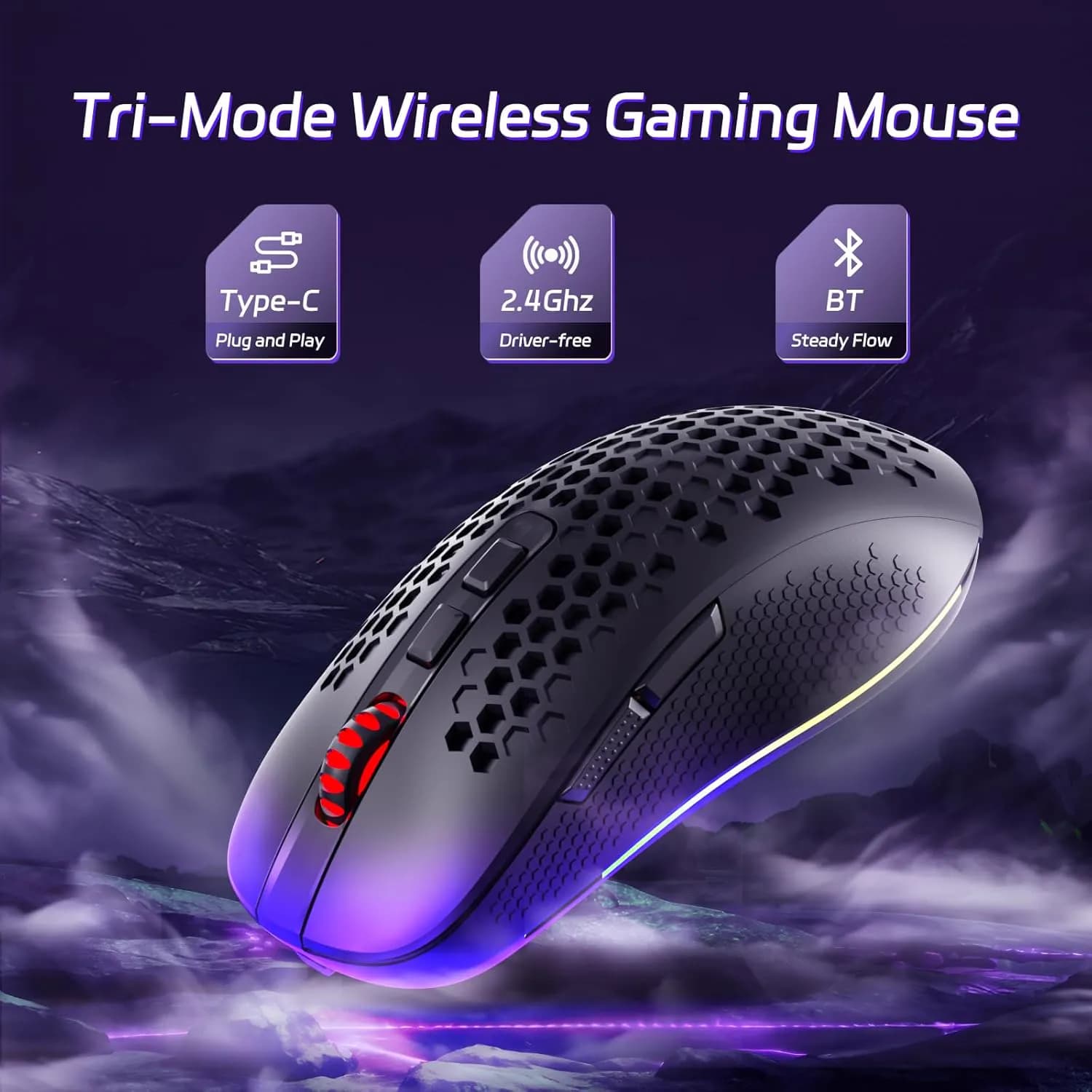 REDRAGON M694 HANA WIRELESS 3