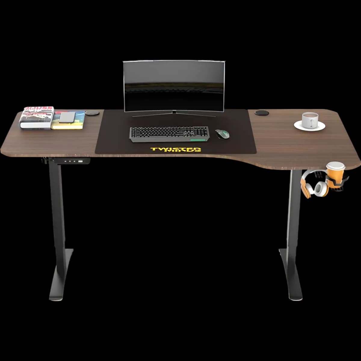 Twisted Minds T Shaped Gaming Desk Electric TM-T-9085-R 1