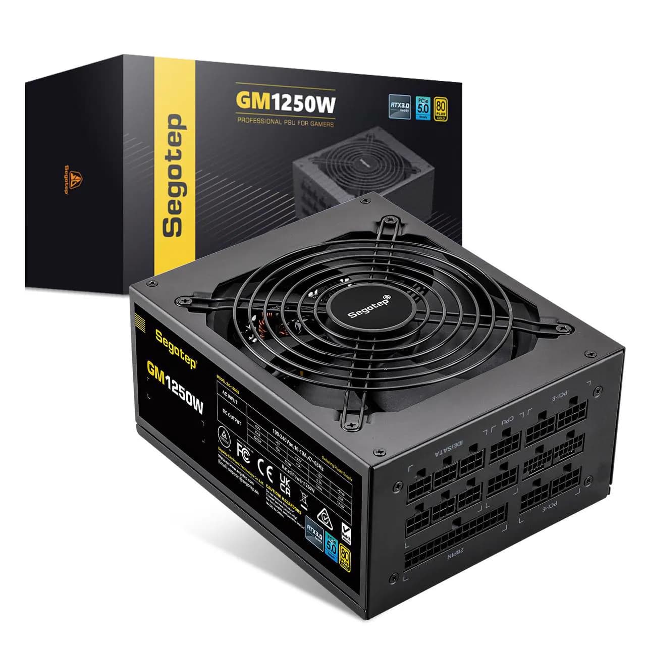 SEGOTEP GM1250W PSU 1