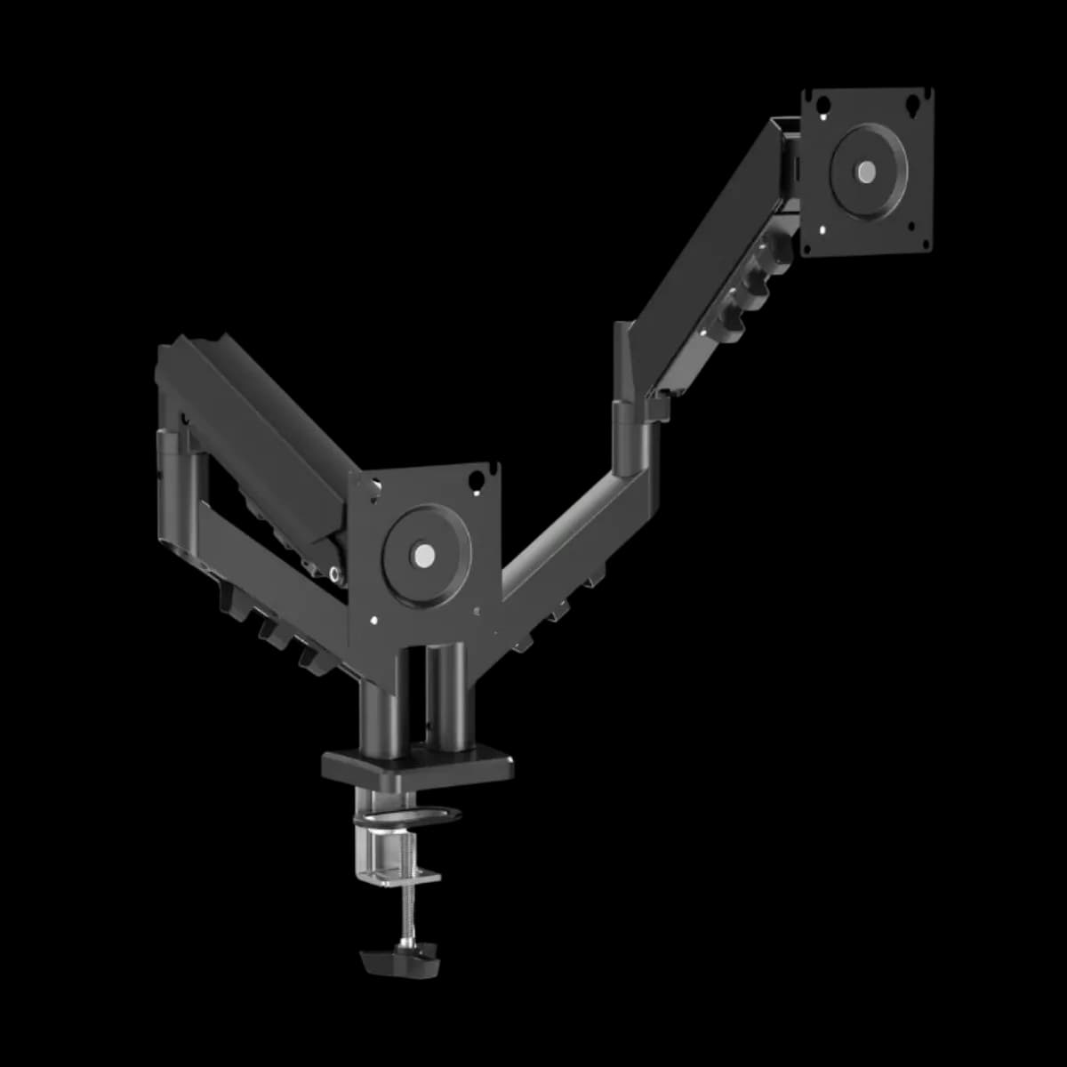 GAMEON GO-5550 Gas Mechanical Spring double Monitor Arm 1