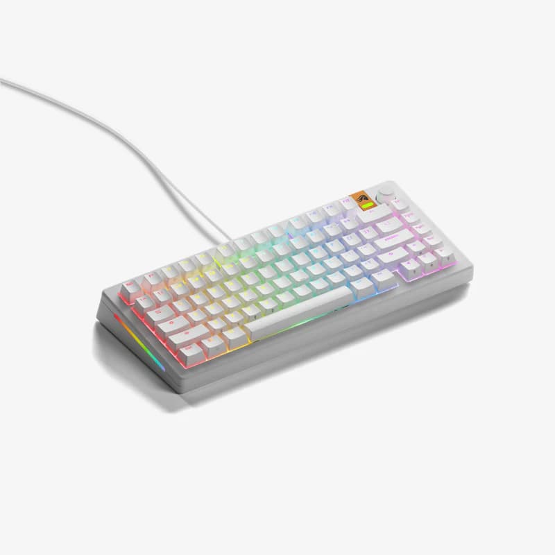 Glorious GMMK 3 HE Prebuilt 75% Wired White 2