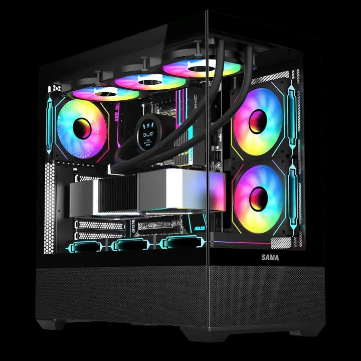 SAMA SV02 ATX Mid Tower Black 1