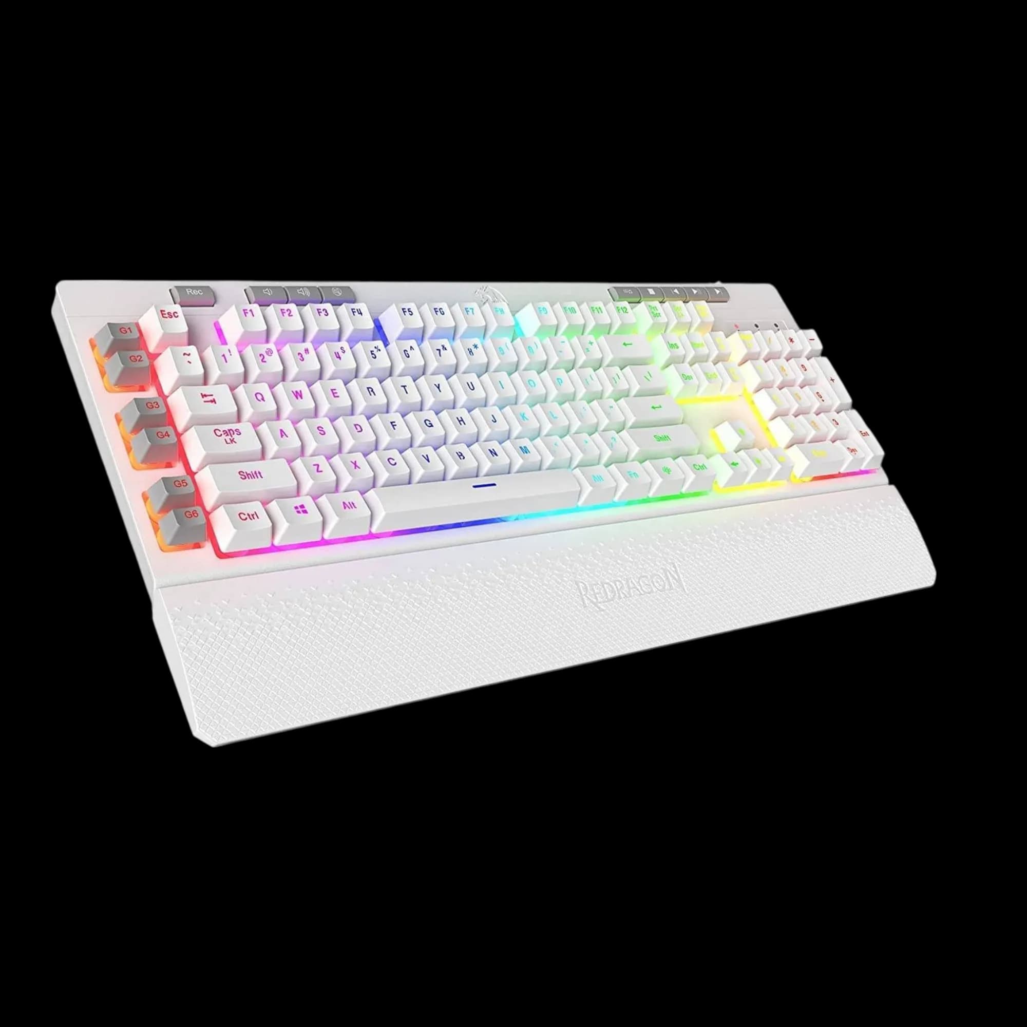 Redragon K512 Shiva Wired White 2