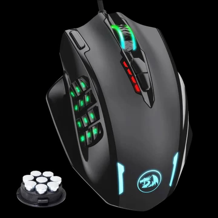 Redragon IMPACT M908 Wired MMO Black 3