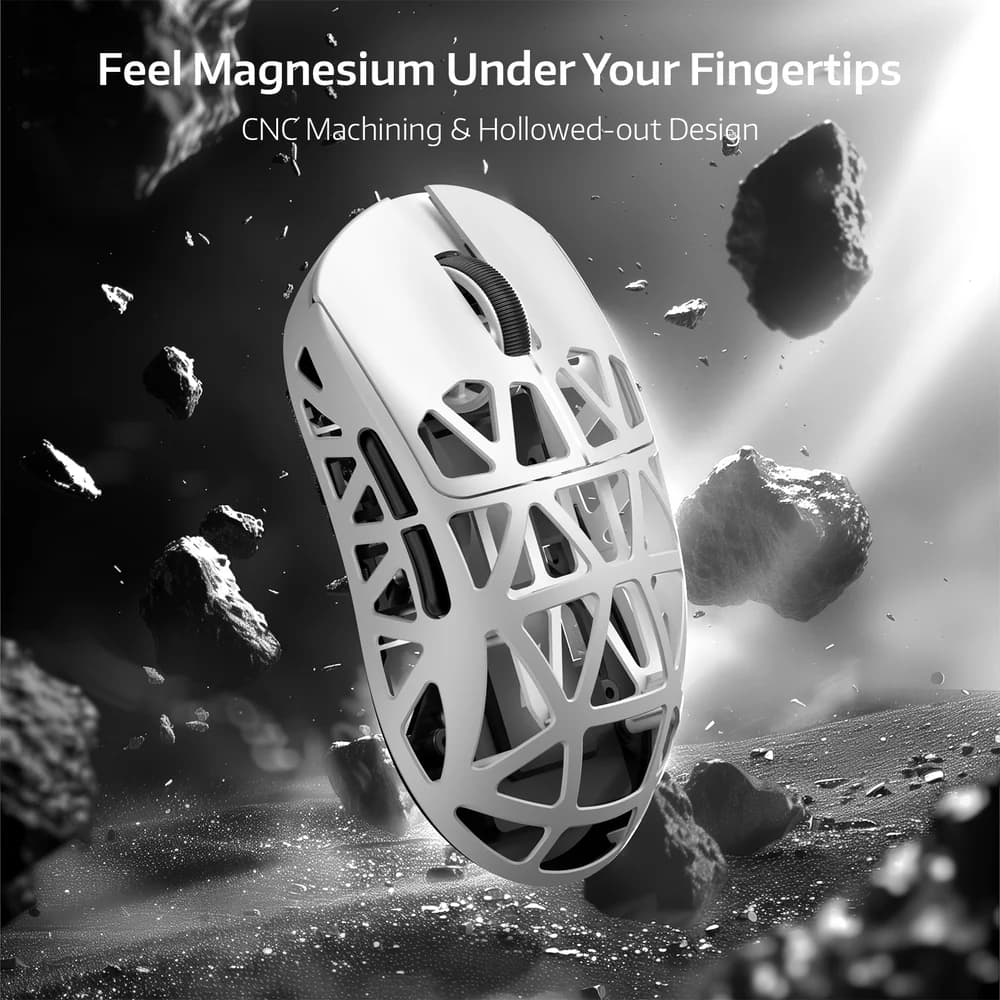 Attack Shark R2 Magnesium Alloy PAW3950 White 3