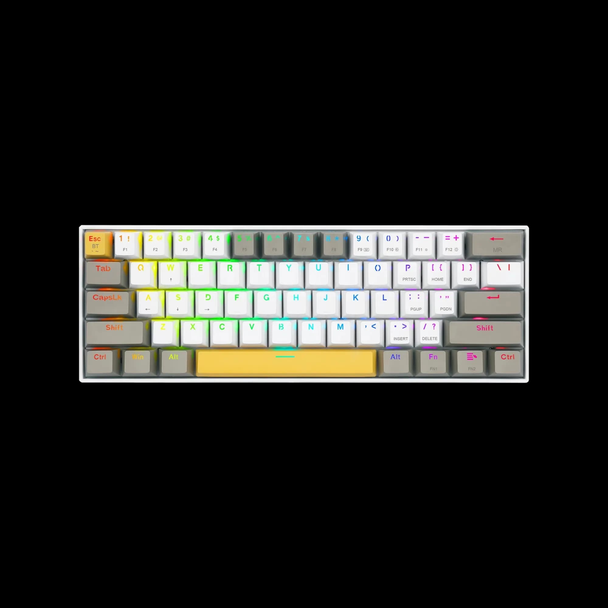 Redragon K530 Draconic Pro 60% Wireless YL&WT&GY 1