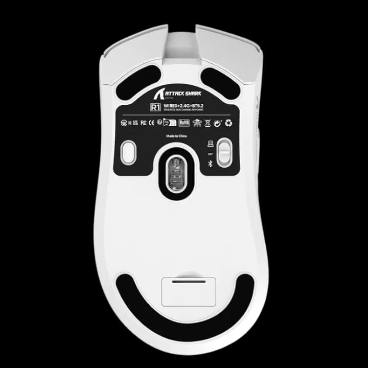 ATTACK SHARK R1 Wireless (White) 3