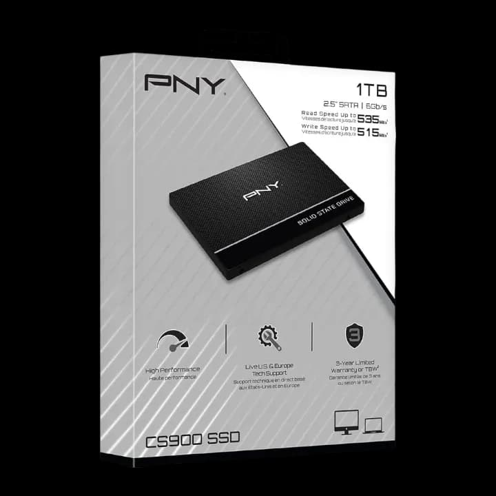 PNY CS900 SSD 1TB 2.5 SATA 1