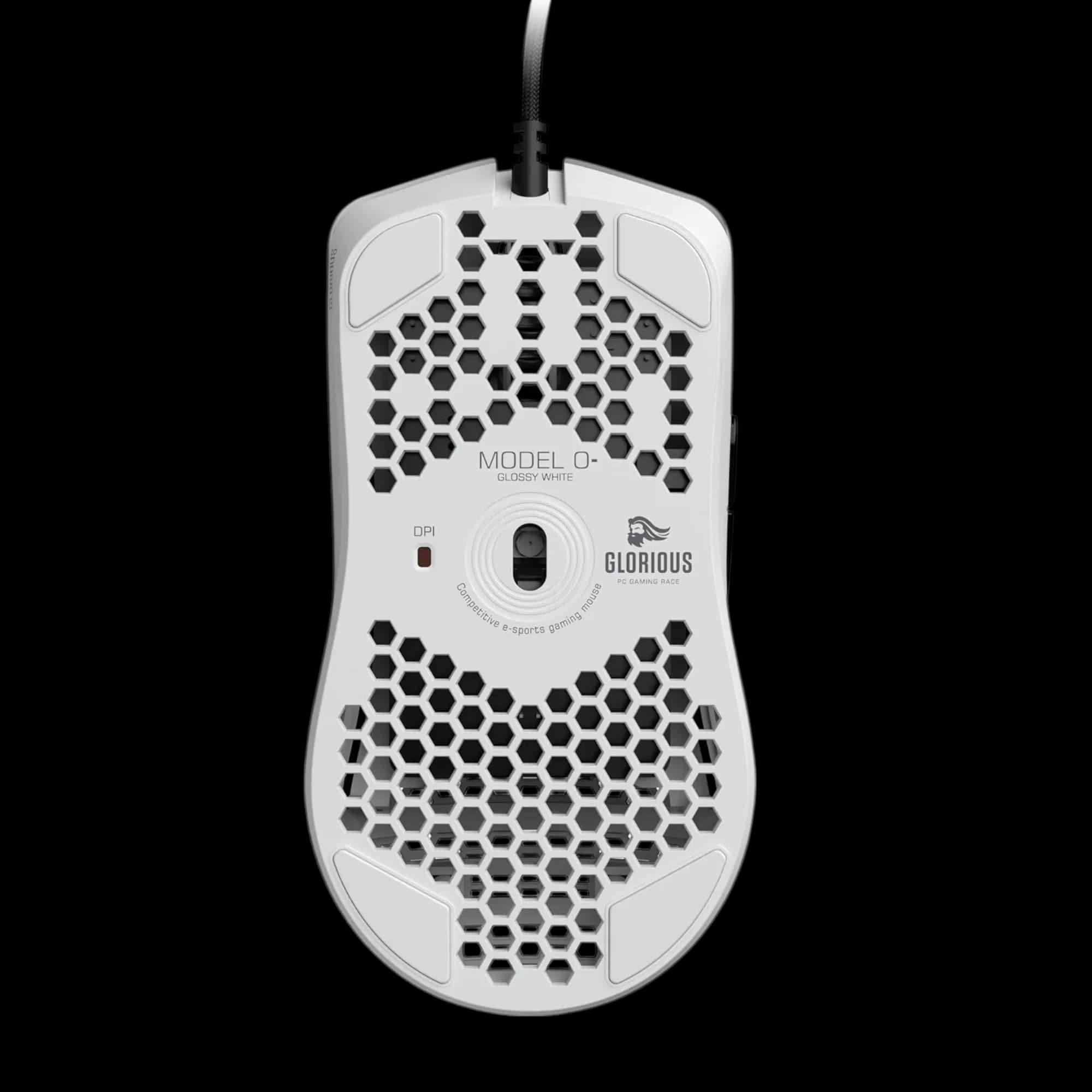 Glorious Model O Minus Wired Glossy White 3