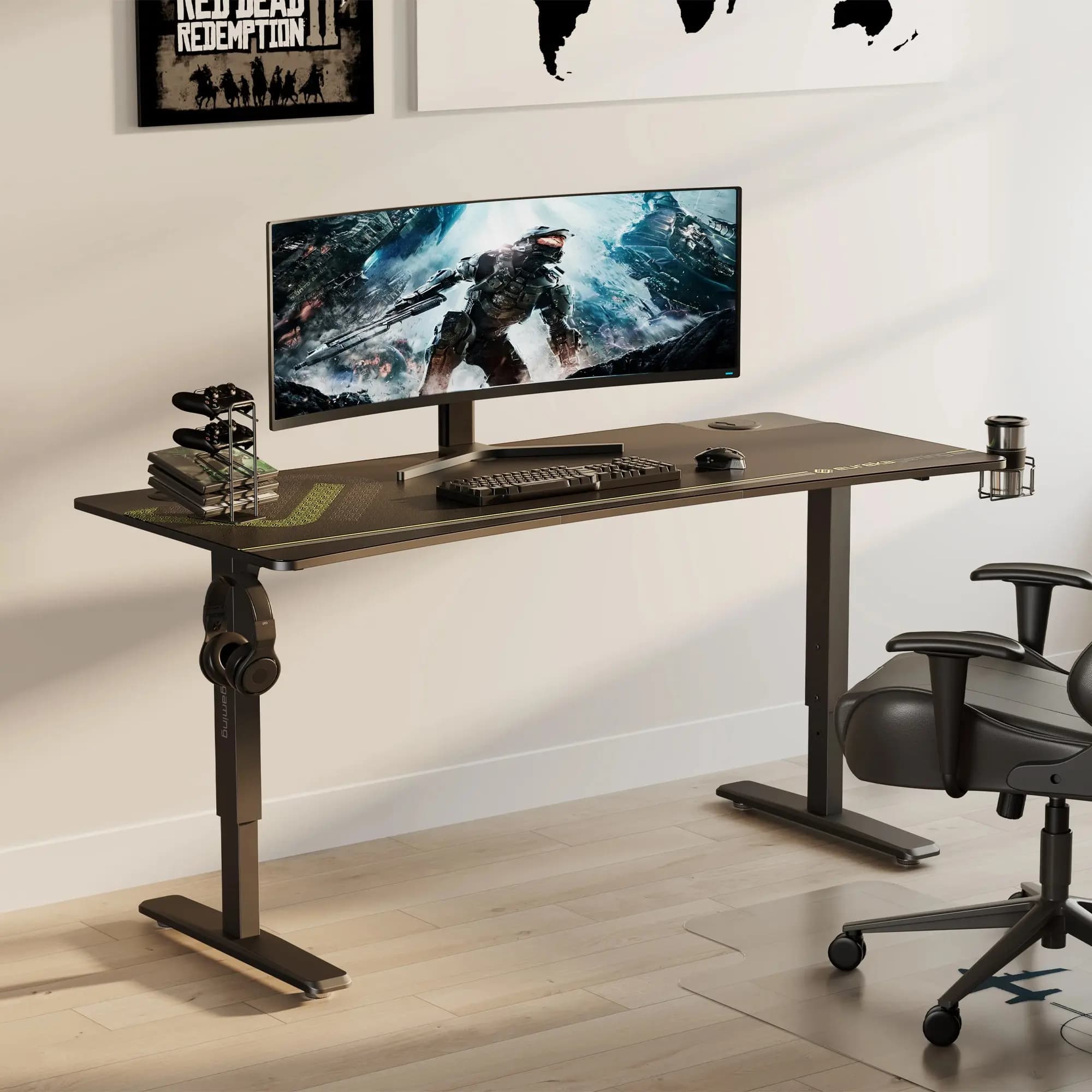 Eureka Ergonomic IM-63 Manual Height Adjustable 2