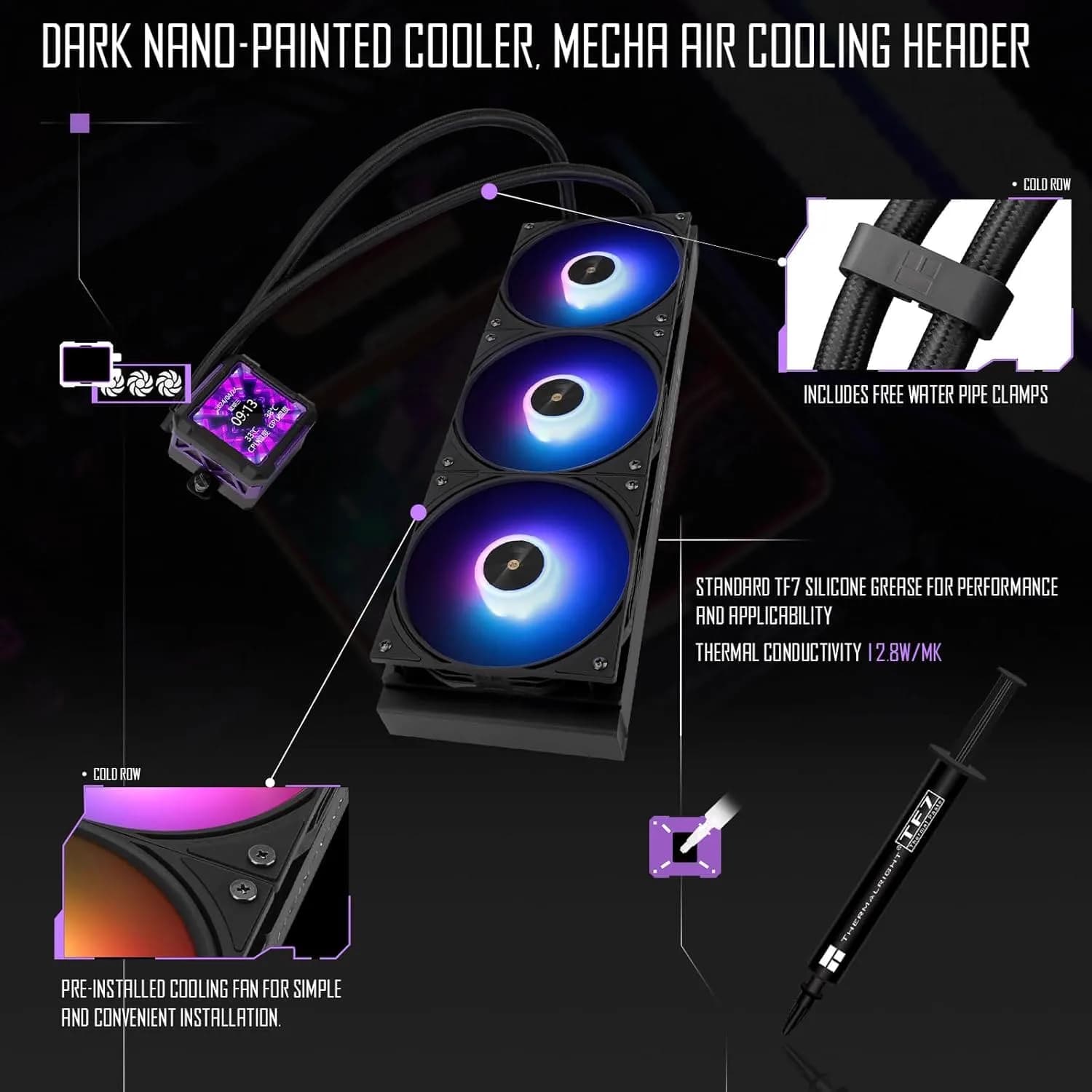 Thermalright Frozen Warframe PRO 360 Black 4