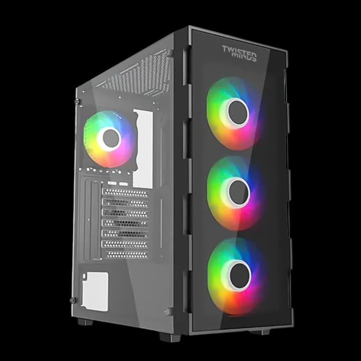 Twisted Minds Titan Glass Mid Tower  (TM-GM-III-B) 1