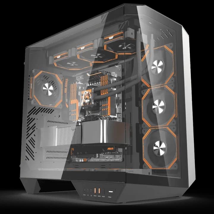 DarkFlash DY470 ATX Black 1