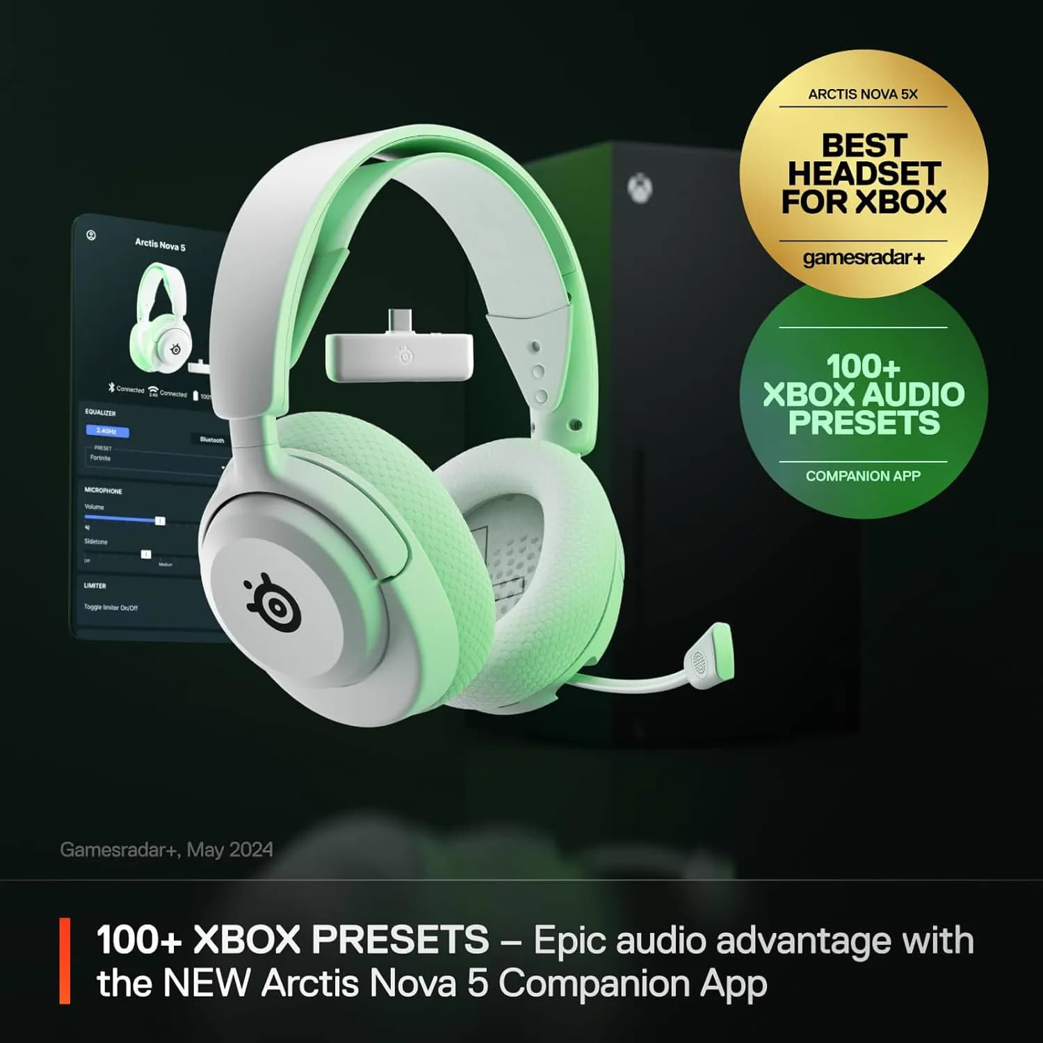 SteelSeries Arctis Nova 5X Wireless White 3