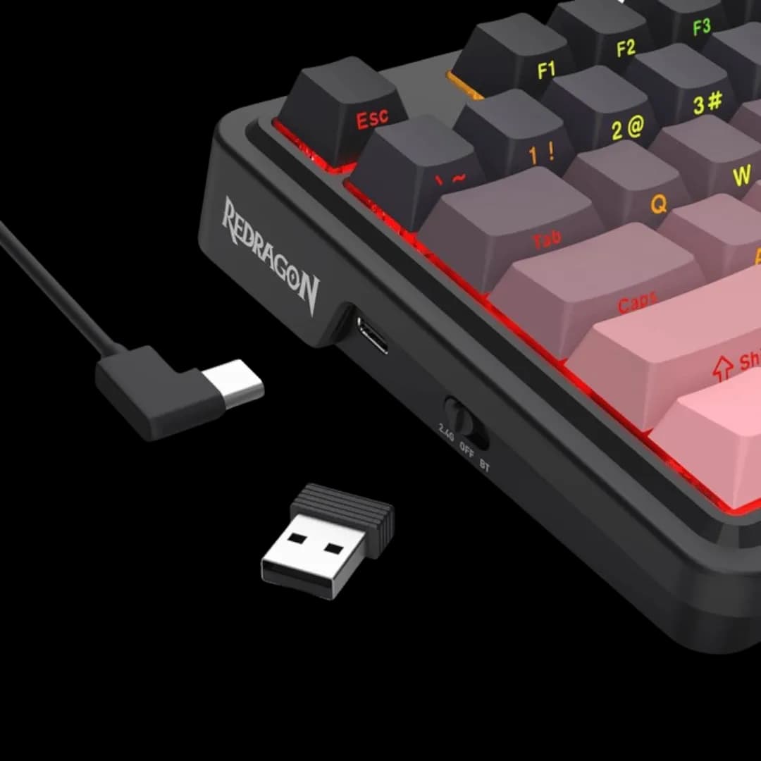 Redragon ANTONIUM PRO K728 Black Pink 3