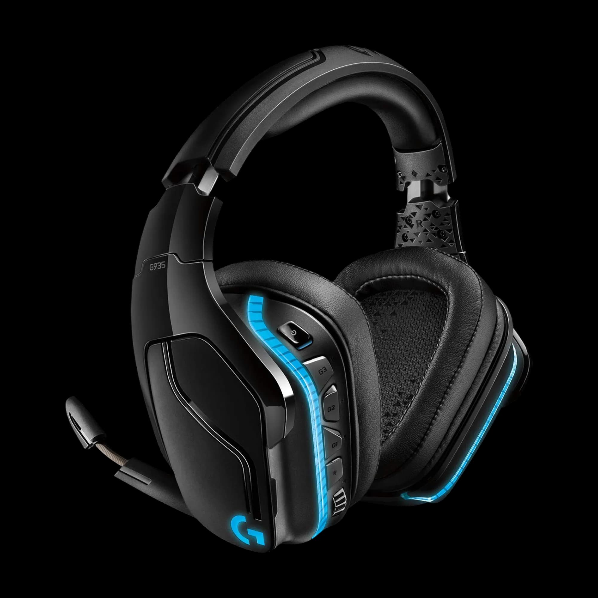 Logitech G935 LIGHTSYNC 7.1 Wireless Black  2