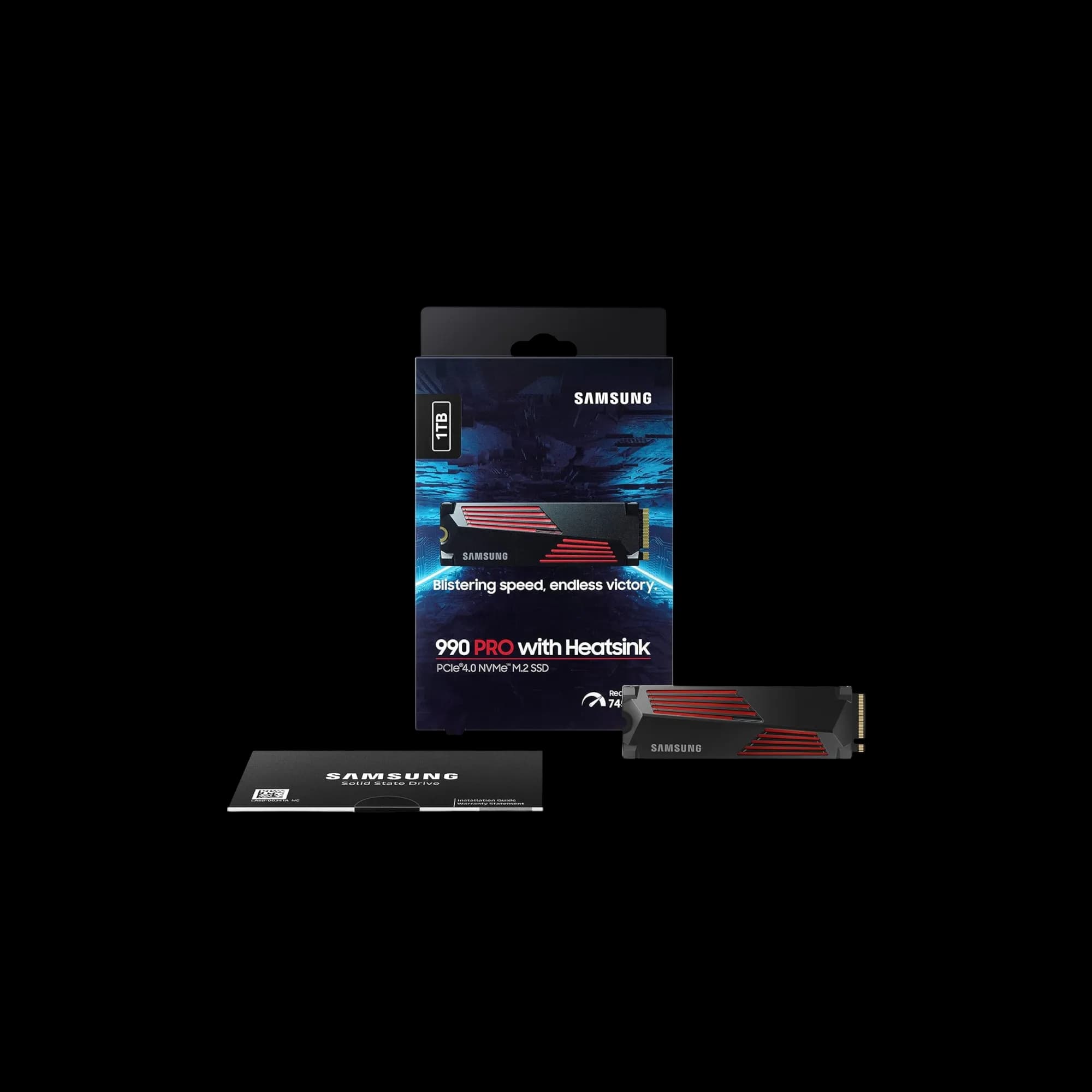 Samsung 990 PRO 2TB NVMe M.2 SSD with Heatsink 1