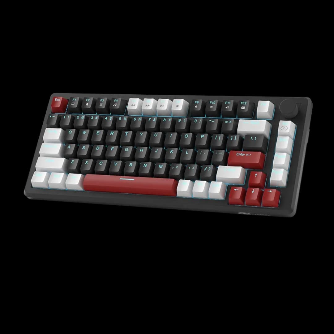 MageGee MK-STAR75 White Red Wired 1